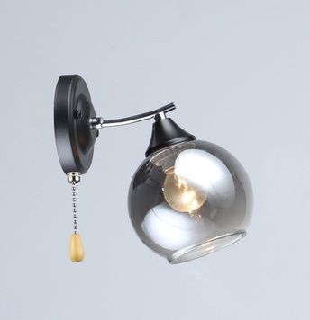 Бра VALESO B K2288/1W BK+CH