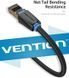 Патч-корд Vention CAT 8 SFTP Ethernet, 3 m, Black (IKABI)