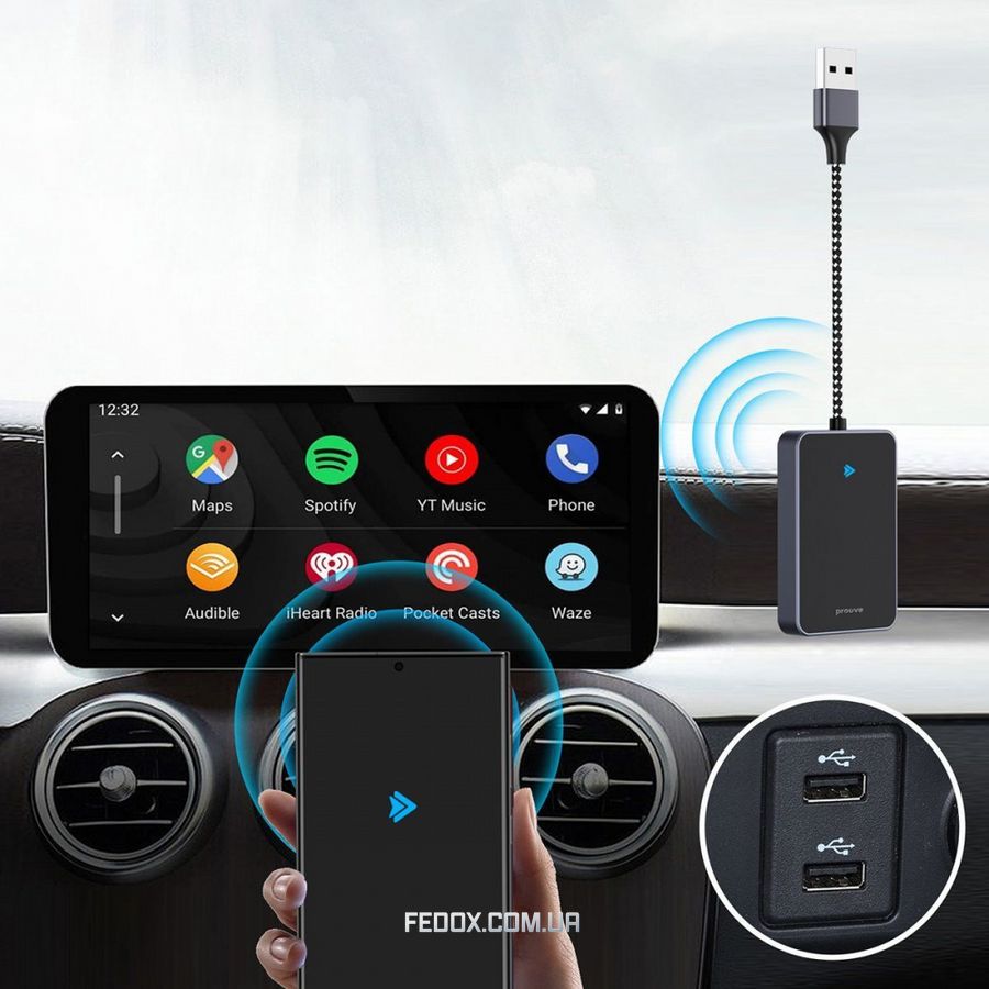 Бездротовий адаптер Proove AA-01 Wireless Car Adapter