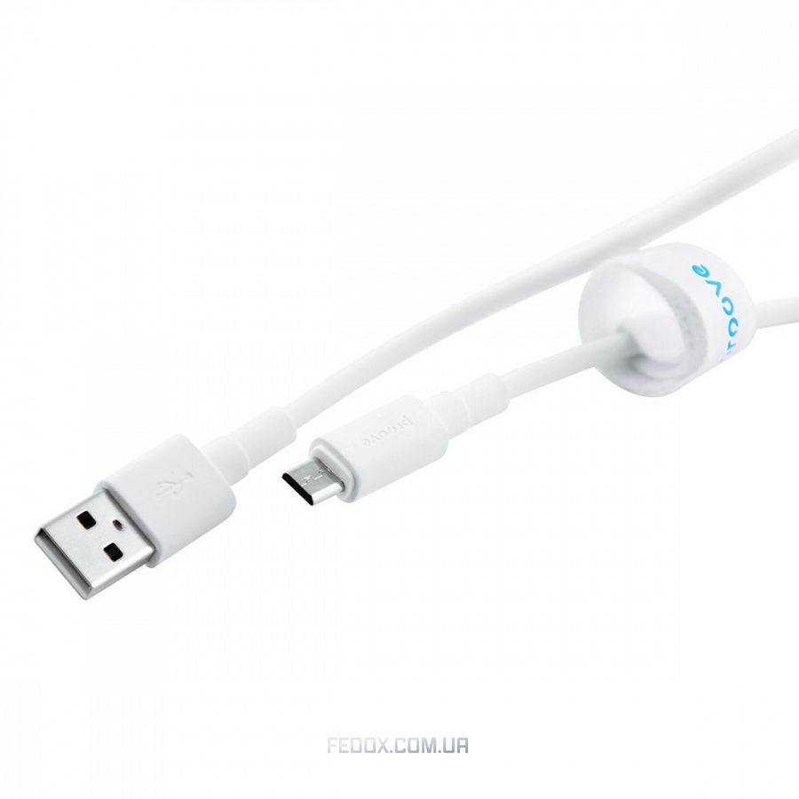 Кабель Proove Small Silicone Micro USB 2.4A (1m)