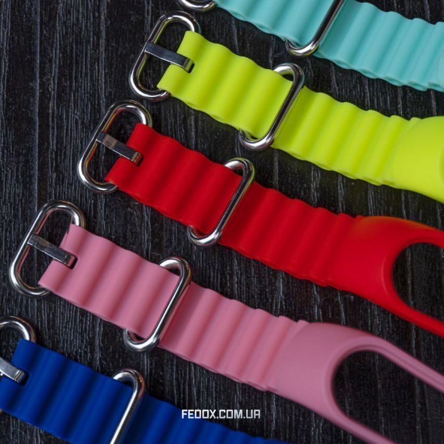 Ремінець Ocean Mi Band 5/6 black