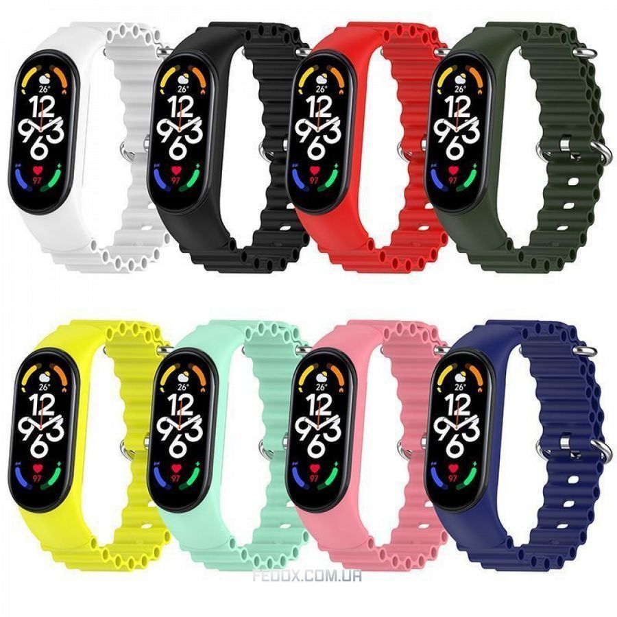 Ремінець Ocean Mi Band 5/6 black