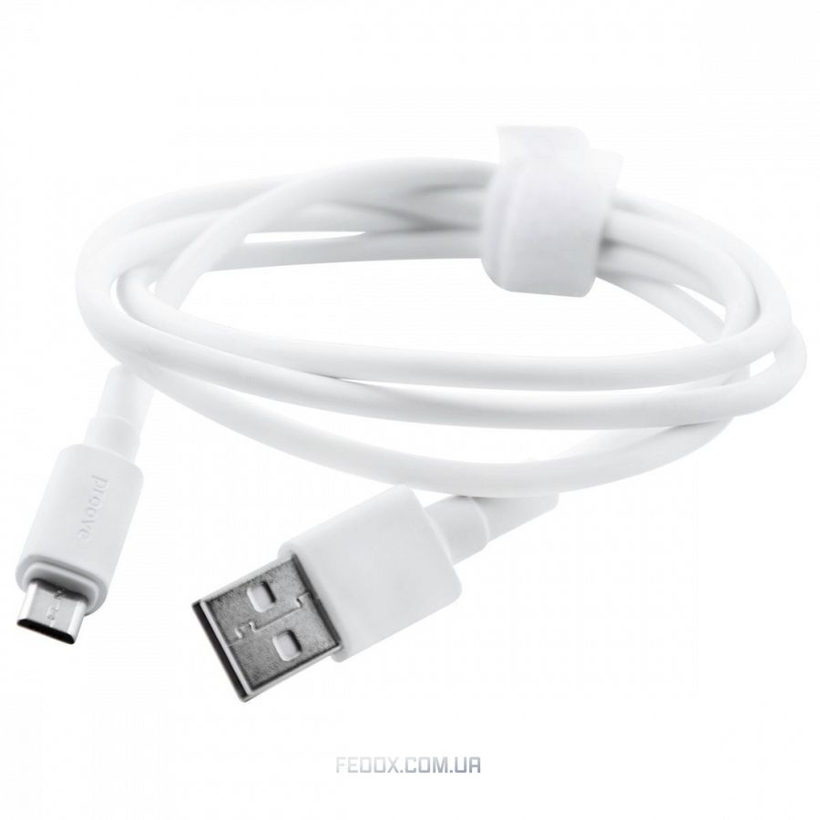 Кабель Proove Small Silicone Micro USB 2.4A (1m)