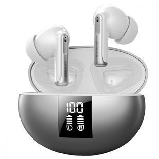 Беспроводные наушники Proove Thunder Buds SE TWS с ANC серебристые