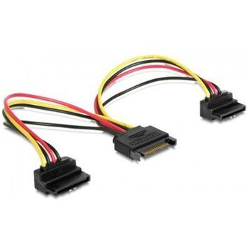 Кабель живлення Cablexpert (CC-SATAM2F-02) 2xSATA - SATA, 0.15 м
