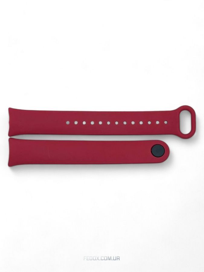Силіконовий ремінець BeCover для Xiaomi Mi Smart Band 9 Red Wine (711969)