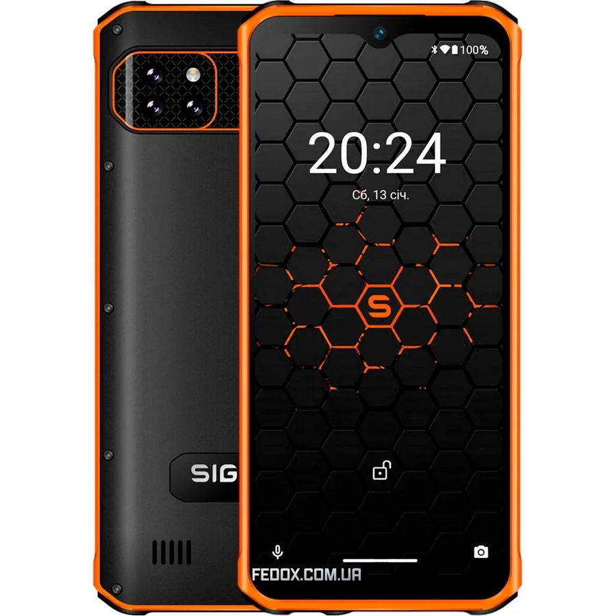 Смартфон Sigma mobile X-treme PQ56 Dual Sim Black/Orange