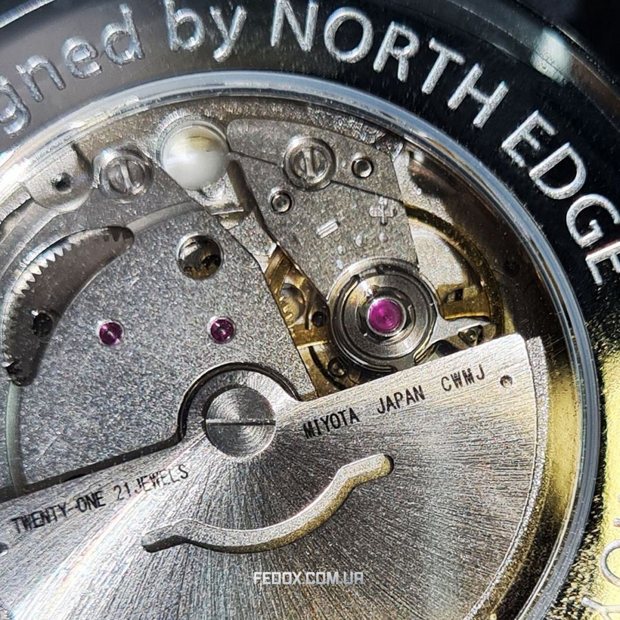 Механические Часы NORTH EDGE AMOY серебристые
