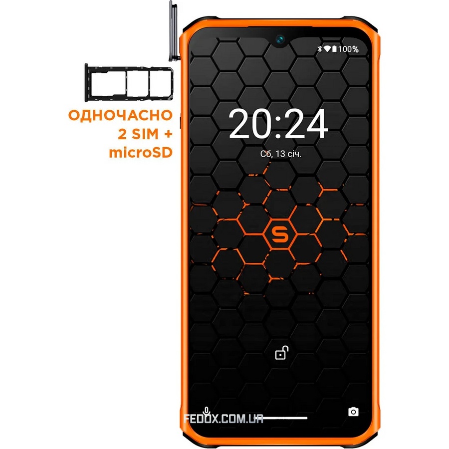 Смартфон Sigma mobile X-treme PQ56 Dual Sim Black/Orange