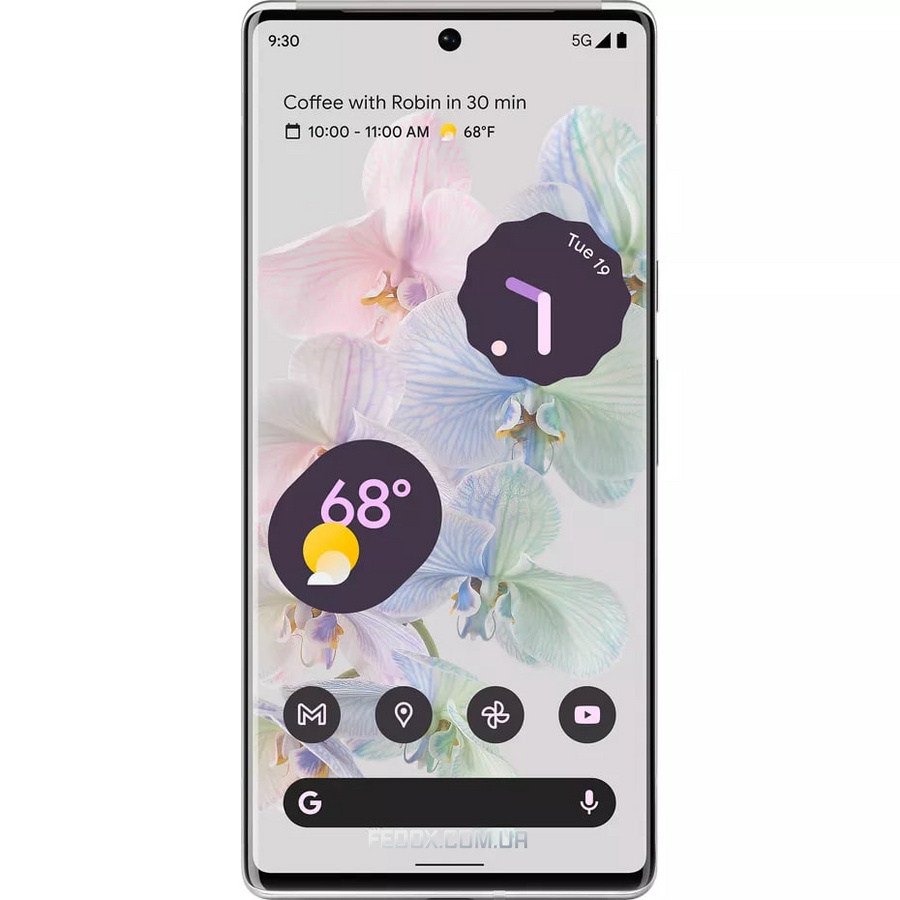 Смартфон Google Pixel 6 Pro 12/512GB Cloudy White 1+eSim