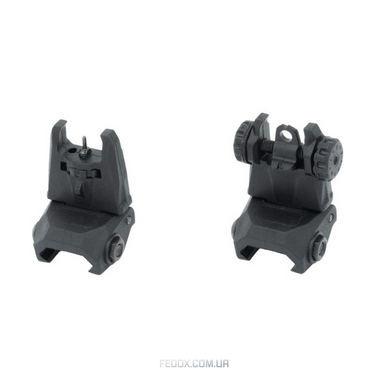 Целик и мушка складные Picatinny Rail Polymer Key-Arma (KEY-300)