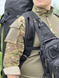 Сумка через плече &mdash; Чорна з MOLLE-системою