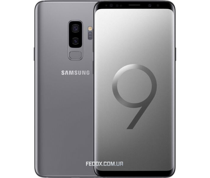 Смартфон Samsung Galaxy S9+ 64GB SM-G965FZKD Titanium Gray DUOS (SM-G965FZAD)