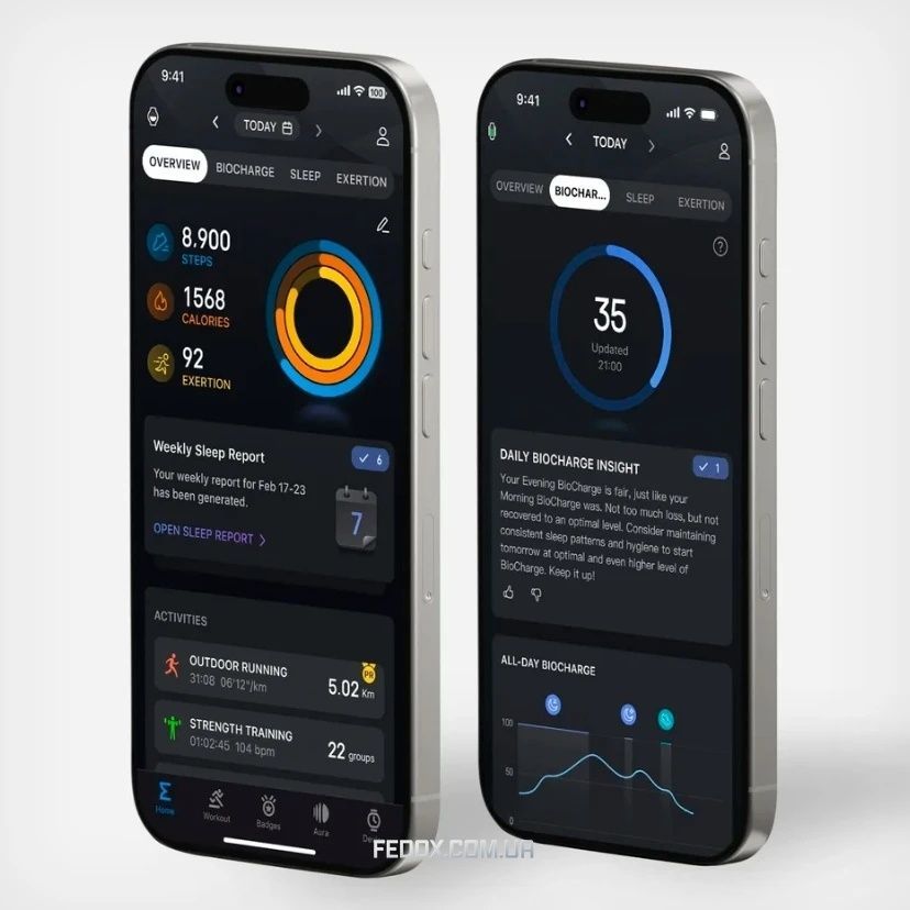 Смарт-часы Amazfit Active 3 Premium Blue (W2559GL2N)