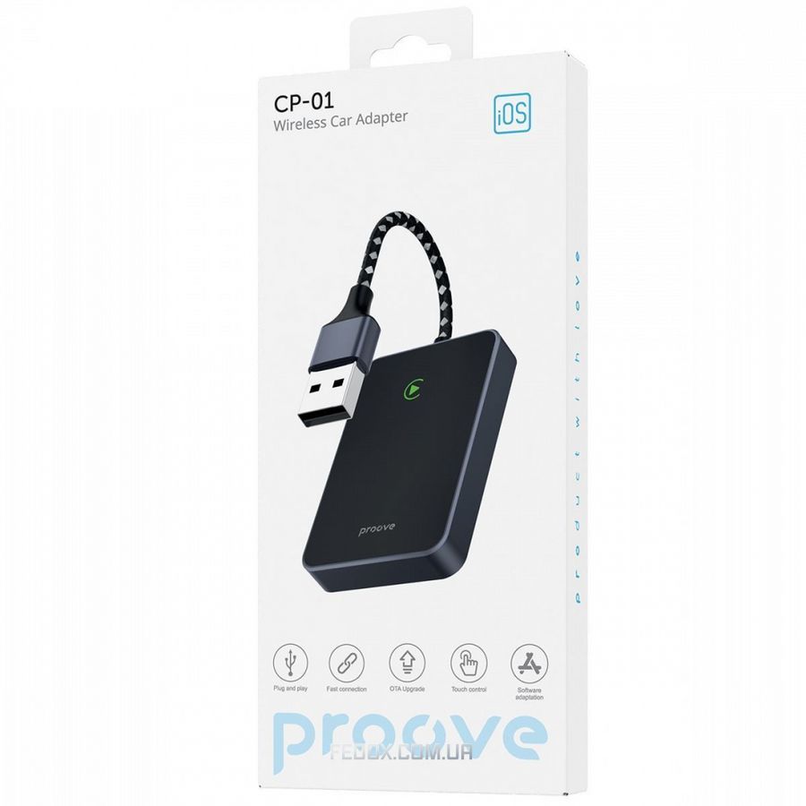 Бездротовий адаптер Proove СP-01 Wireless Car Adapter