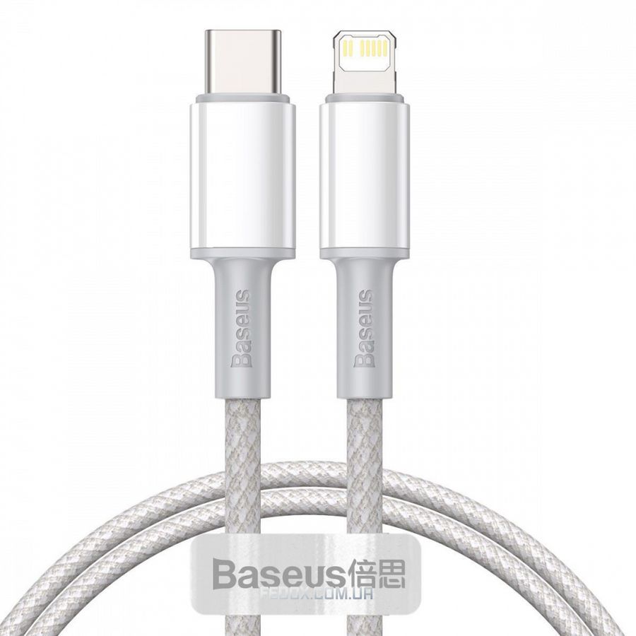 Кабель Baseus High Density Braided Type-C to Lightning PD 20W (1m)