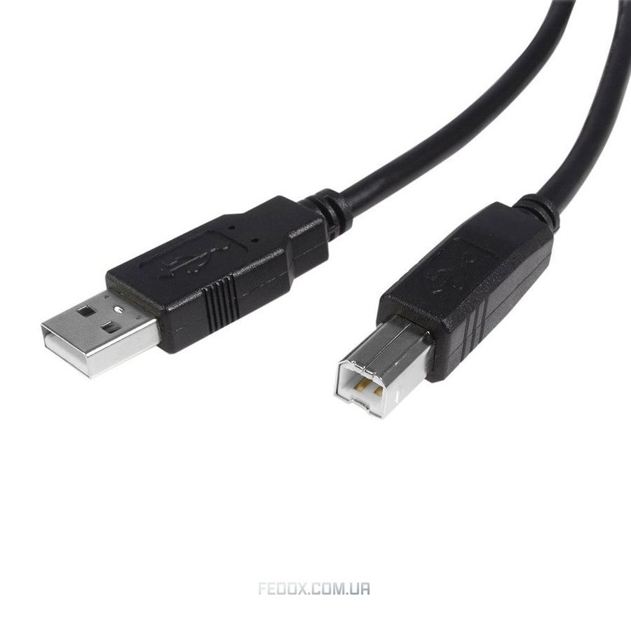 Кабель ColorWay USB - USB Type-B V 2.0 (M/M), 3 м, Black (CW-CBUB073-BK)