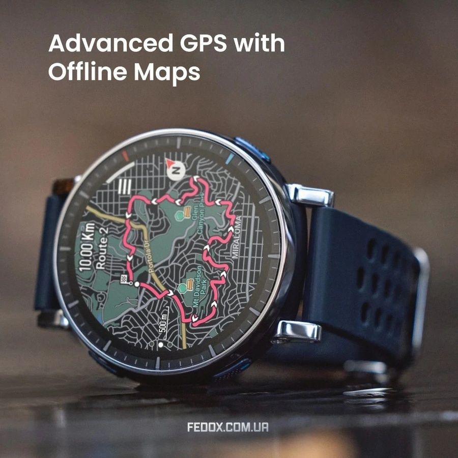 Смарт-часы Amazfit Active 3 Premium Blue (W2559GL2N)