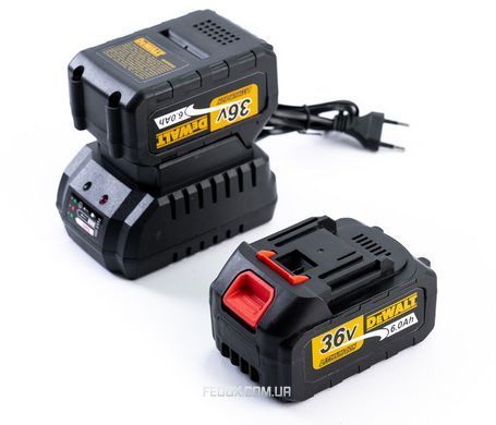 Безщіткова акумуляторна пила DeWalt DCMPS530P2 (36V,6AH) 20 см Мініпила девольт з автоматичним мастилом