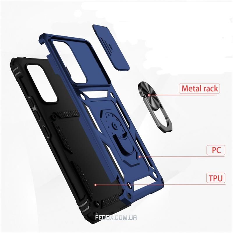 Чохол-накладка BeCover Military для Samsung Galaxy A04 SM-A045 Blue (708216), синій