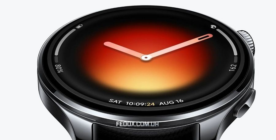 Смарт-годинник Xiaomi Watch 5 Black Strap (BHR07WRGL)