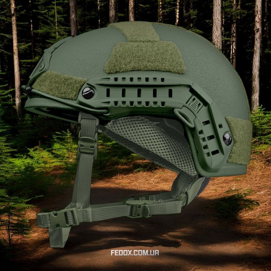 Eclipse GEN 2 Helmet Without Ears. Material UHMWPE Olive-M NIJ-IIIA