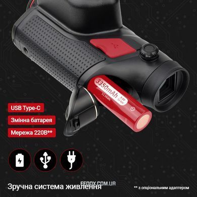 Тепловизионный монокуляр GUIDE TD631 LRF 640x480px 35mm (с дальномером)