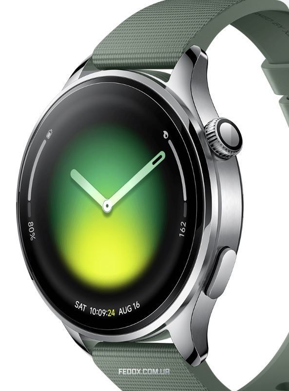 Смарт-годинник Xiaomi Watch 5 Green Strap (BHR07WPGL)