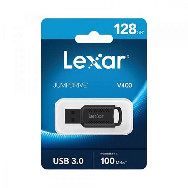 USB флеш-накопичувач LEXAR JumpDrive V400 (USB 3.0) 128GB
