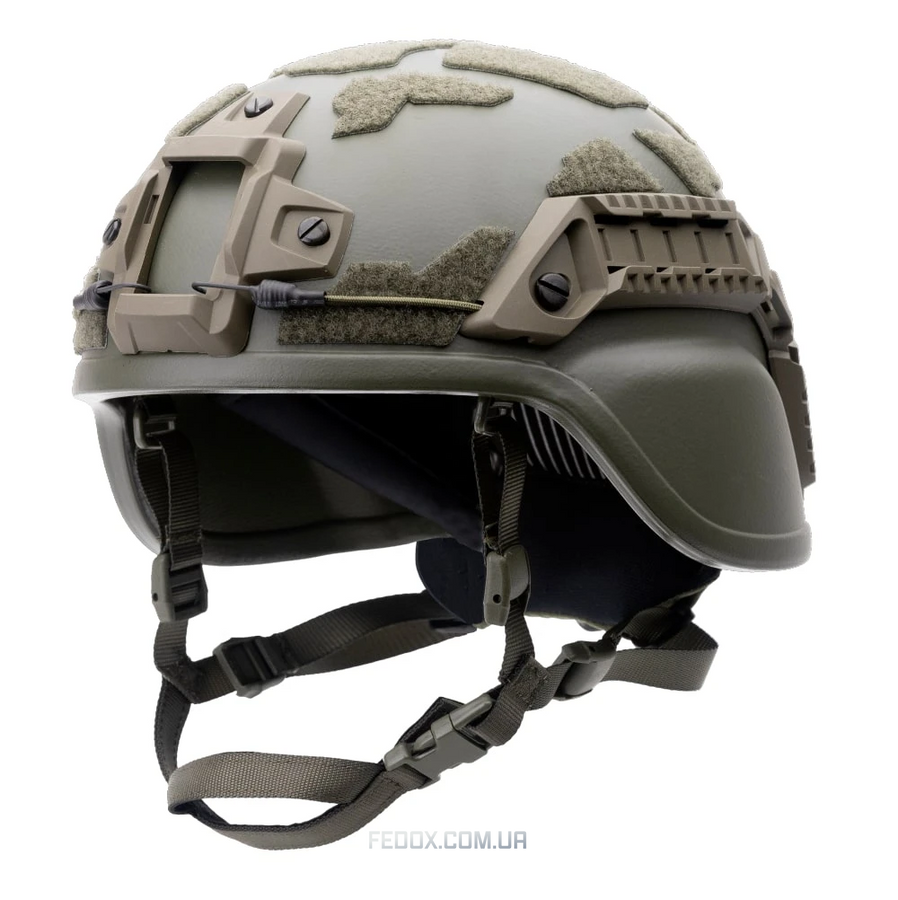 Тактичний бронешолом з вухами PGD-MICH NIJ IIIA. Виробник Данія (L-Black) Балістичний шолом. Бойовий шолом. Військовий шолом