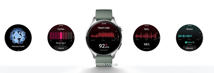 Смарт-годинник Xiaomi Watch 5 Green Strap (BHR07WPGL)