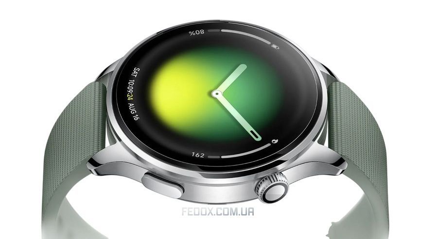Смарт-годинник Xiaomi Watch 5 Green Strap (BHR07WPGL)