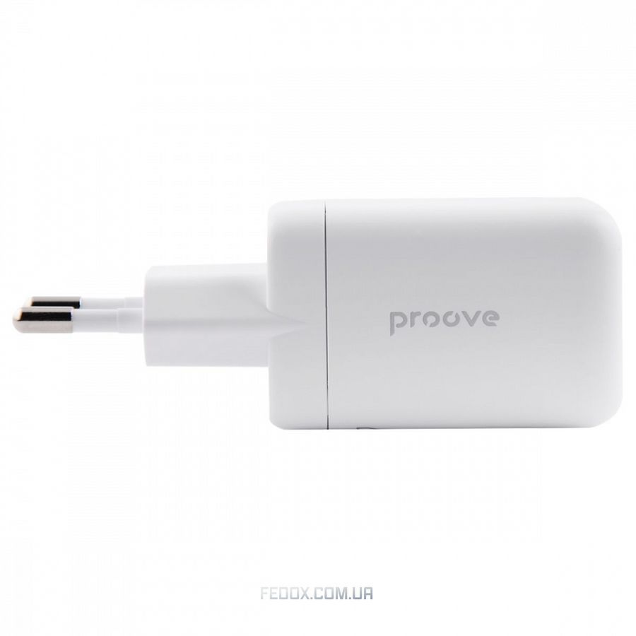 МЗП Proove Silicone Power 40W (Type-C + Type-C) white