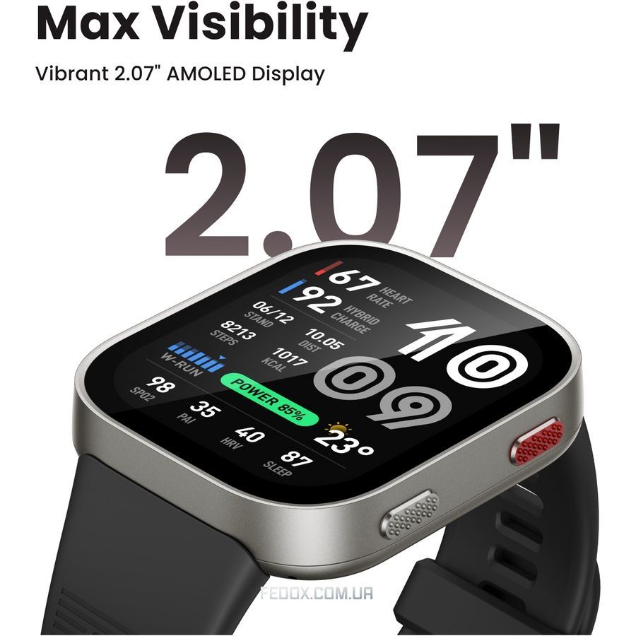 Смарт-годинник Amazfit Bip Max Silver (W2568AP1N)