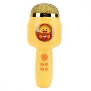 Animals yellow karaoke microphone