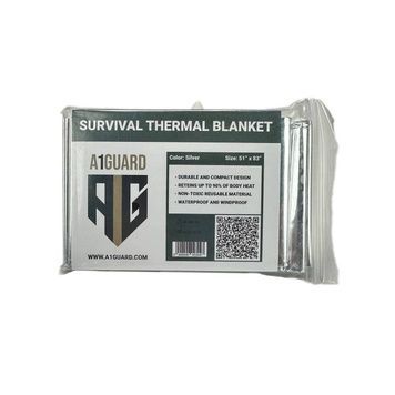 Термоодеяло A1G Survival Blanket - Silver