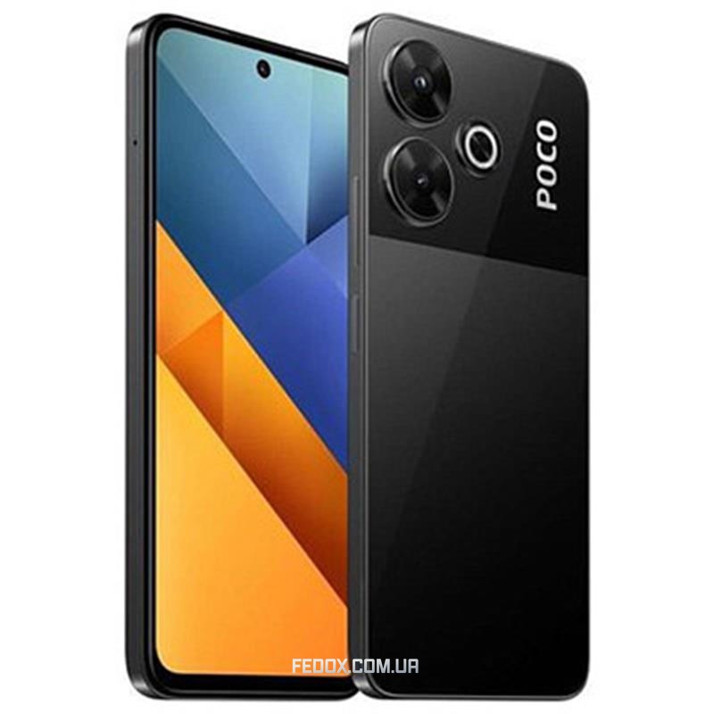 Смартфон Xiaomi Poco M6 4G 6/128GB Black_EU