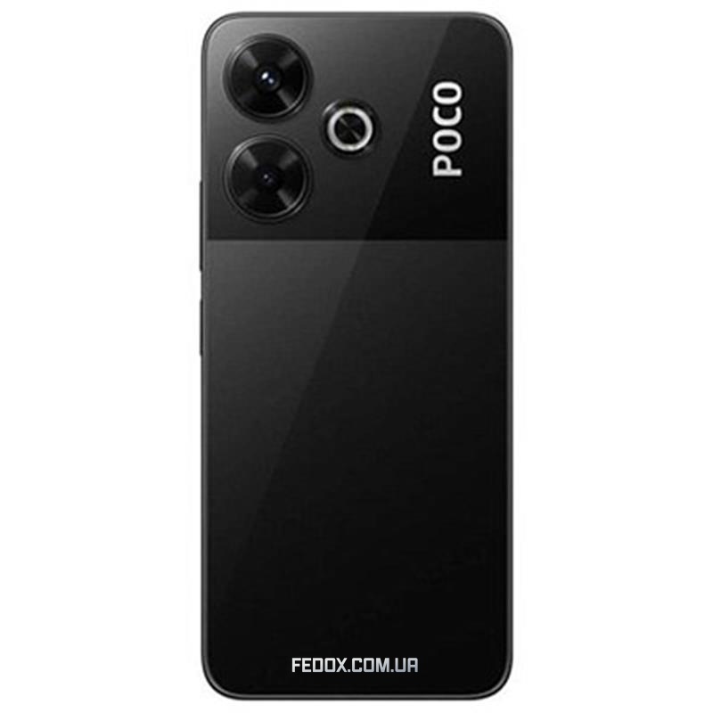 Смартфон Xiaomi Poco M6 4G 6/128GB Black_EU