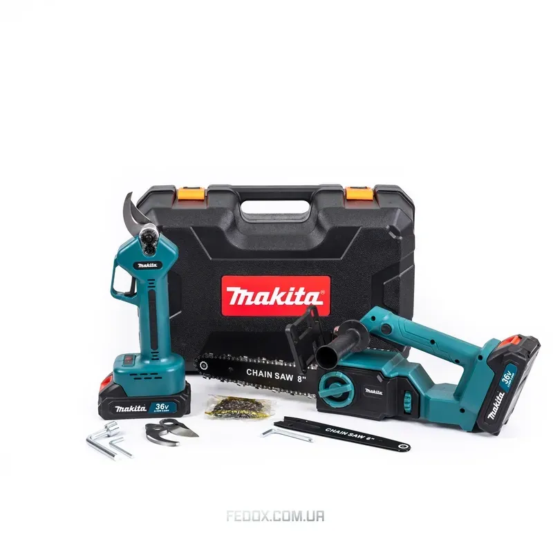 Набір Makita 2в1 (пила DUC301Z + секатор DMT68BL) 36V 5Ah