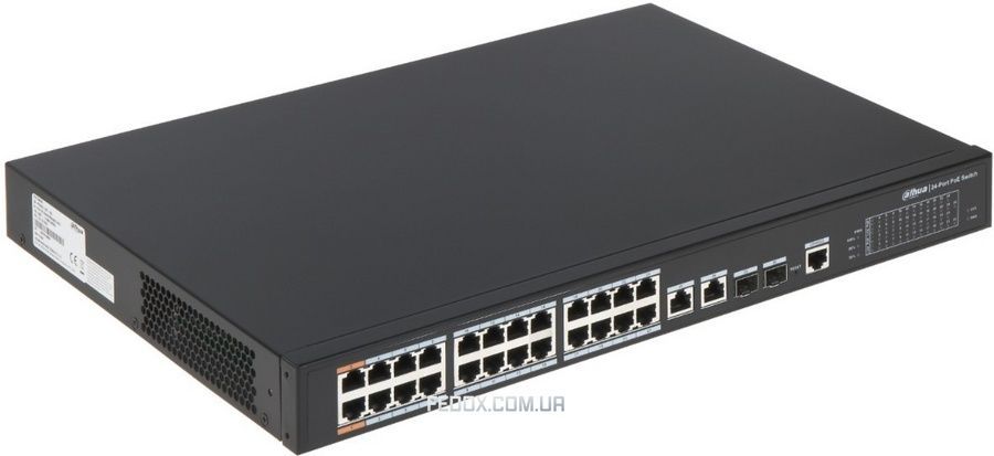 POE коммутатор Dahua PFS4226-24ET-360