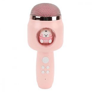 Animals pink karaoke microphone