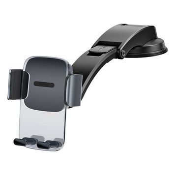 Автомобильный держатель для смартфона Baseus Car Holder Easy Control Clamp Black (SUYK000001)