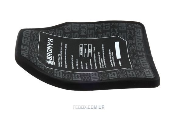 Бронеплити BRONYX G-Series (передня та задня)3 клас захисту ДСТУ НВМПЕ Shooter's Cut (M/25*30)