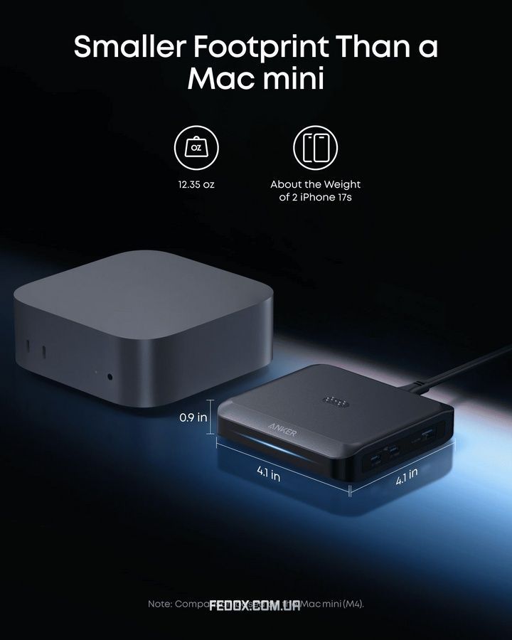 Сетевое зарядное устройство Anker Charging Base for Anker Prime 150W Black (A1903G11)