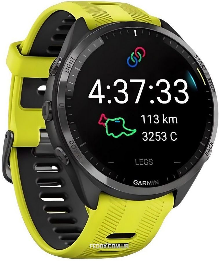 Смарт-годинник Garmin Forerunner 965 Black (010-02809-12)