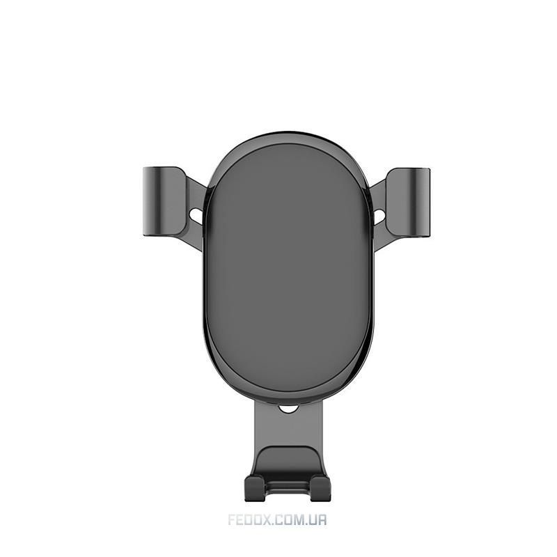Тримач автомобільний ColorWay Metallic Gravity Holder Black (CW-CHG01-BK)