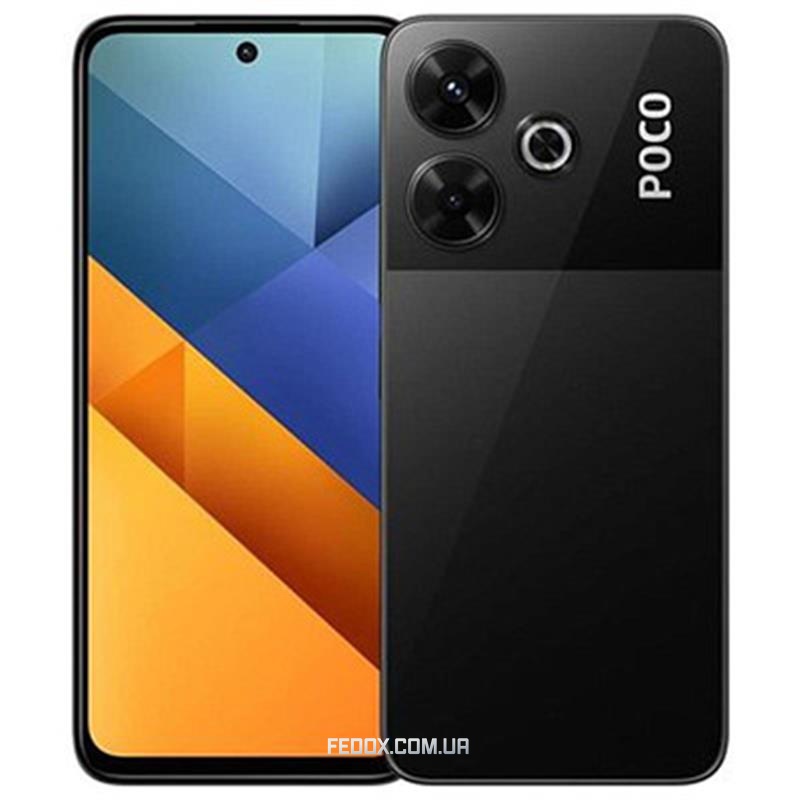 Смартфон Xiaomi Poco M6 4G 8/256GB Black_EU