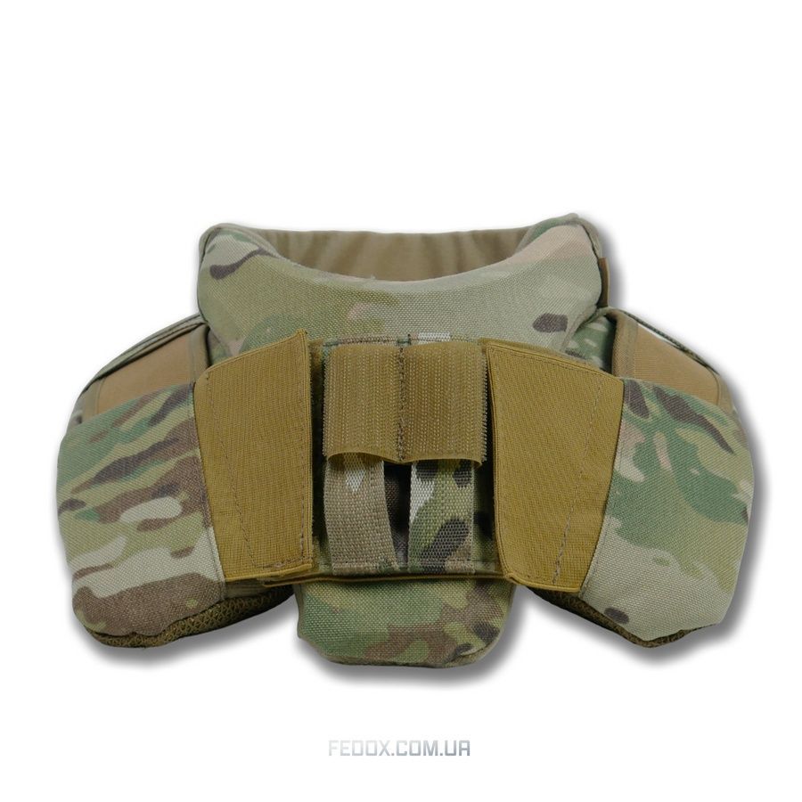 Защита шеи mod. 1 с баллистическим пакетом Militex cordura USA Multicam