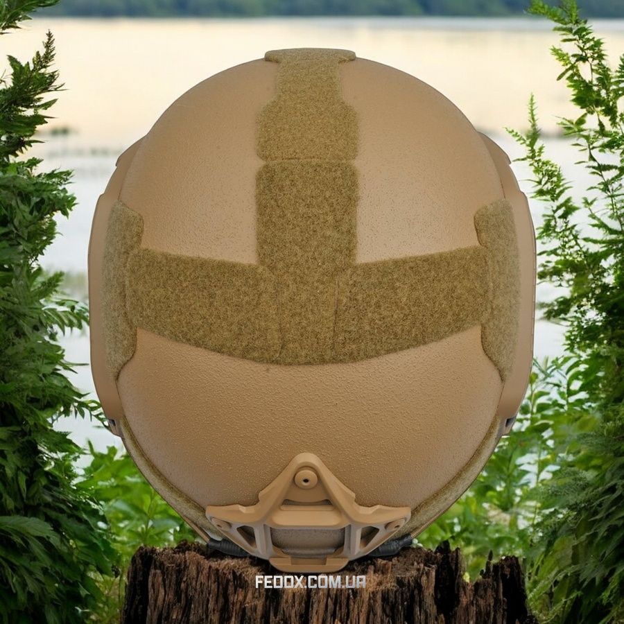 Eclipse GEN 2 Helmet Without Ears. Material UHMWPE Coyote-S NIJ-IIIA