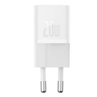 MZP Baseus GaN5 Mini Fast Charger 20W (Type-C) white